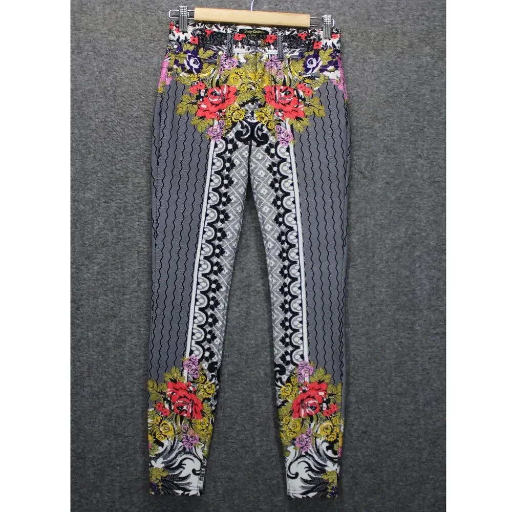Juicy Couture Angel Combo Eloise Printed Leggings Size XS - Picture 1 of 6